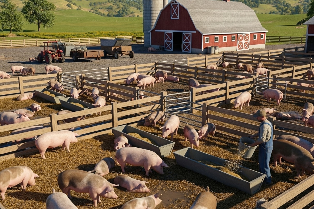 Giá heo hơi hôm nay 13/3/2026: Nhiều tỉnh giảm, cao nhất 66.000 đồng