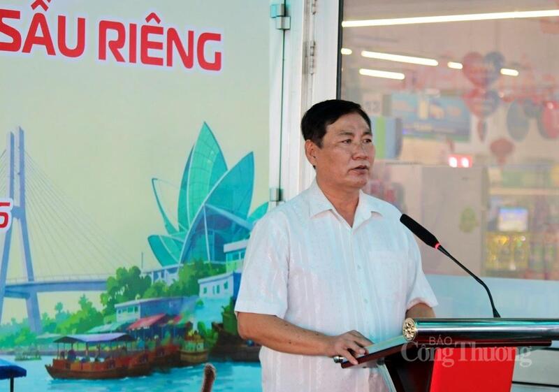 Ông Hứa Trường Sơn, Phó Giám đốc Sở Công Thương TP. Cần Thơ, phát biểu tại chương trình.