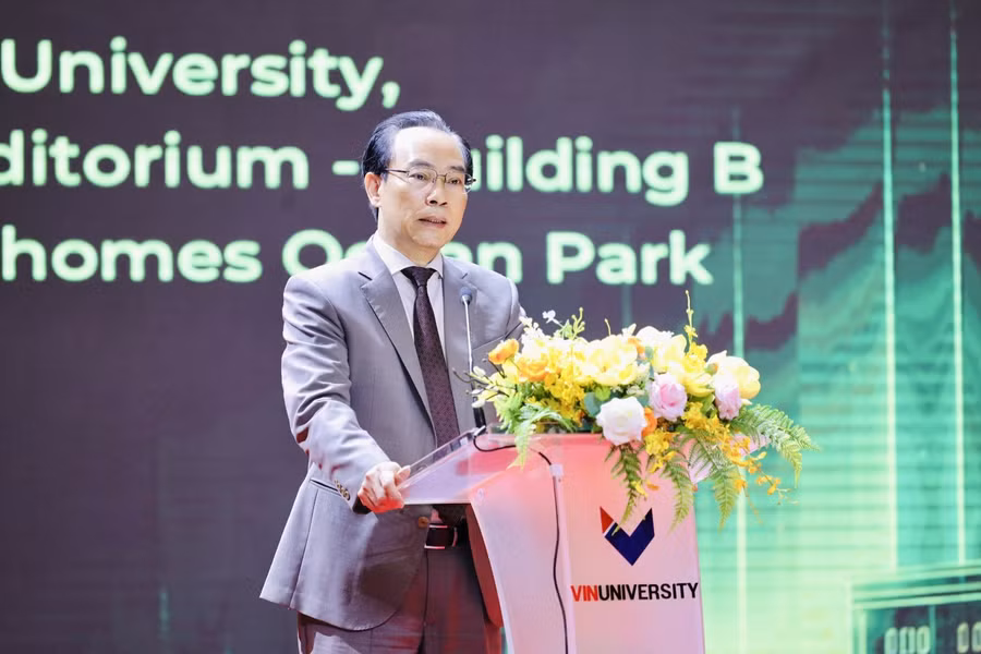Bộ trưởng Hoàng Minh Sơn phát biểu tại Chương trình "Homecoming for Vietnamese Scientists". img-8308.jpg