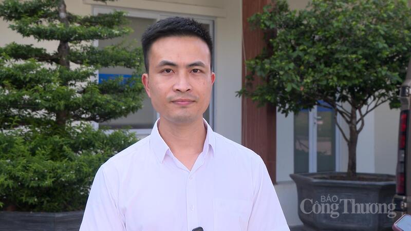 Ông Hoàng Mạnh Cầm - Chánh Văn phòng HĐQT Tập đoàn Dệt may Việt Nam. Ảnh: Trường Giang