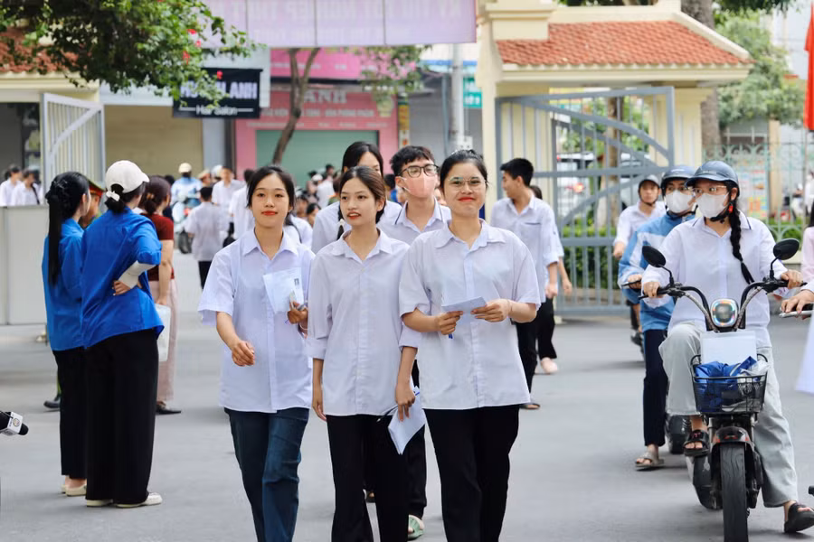 Thí sinh thi tốt nghiệp THPT năm 2026.