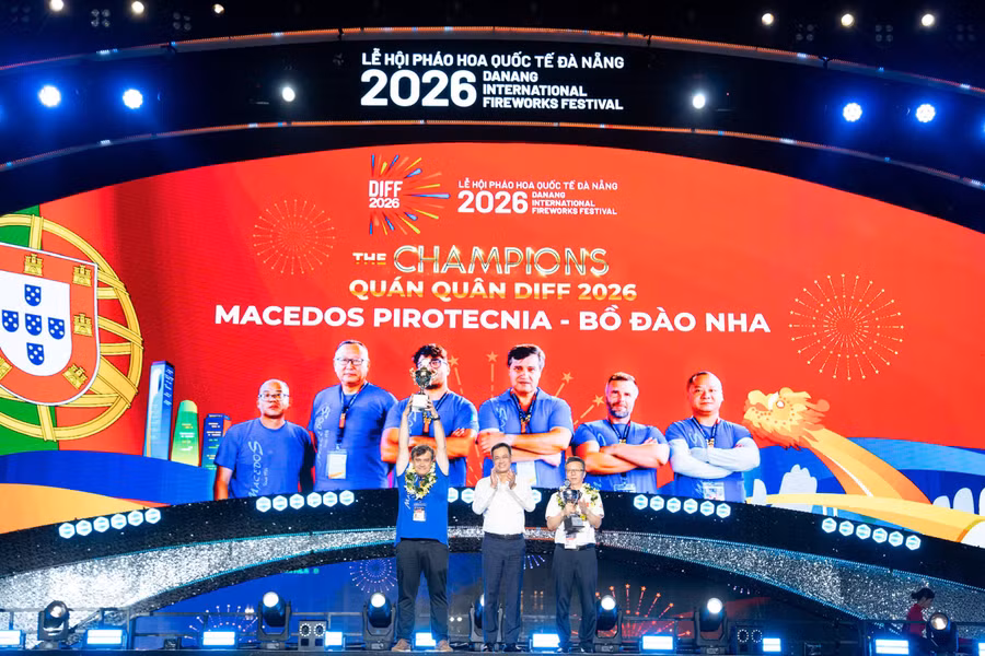 Ban tổ chức công bố đội Bồ Đào Nha chính thức giành ngôi vị Quán quân DIFF 2026, với phần thưởng trị giá 20.000 USD. Đội Trung Quốc giành giải Nhì với phần thưởng trị giá 10.000 USD. trung-quoc-8.jpg