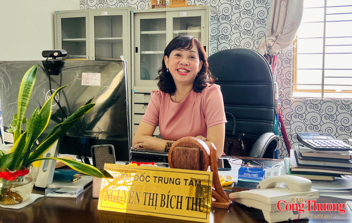 Bà Nguyễn Thị Bích Thu, Bí thư Chi bộ, Giám đốc Trung tâm Khuyến công và Xúc tiến thương mại, Sở Công Thương Gia Lai.