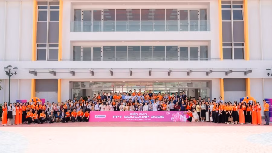 Diễn đàn FPT Educamp 2026 được tổ chức tại Trường Tiểu học, THCS và THPT FPT Sóc Trăng (TP Cần Thơ). 1k3ldm7s5-4f4trt.jpg